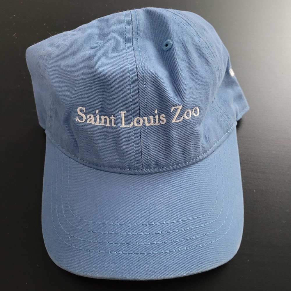 St. Louis Zoo Baseball Cap Blue Strapback Hat Cap‎ America OSFM